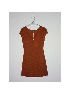 Rochita dama fara maneci model cu fermoar la spate 2