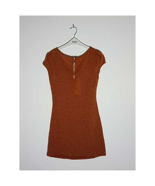 Rochita dama fara maneci model cu fermoar la spate