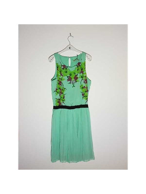 Rochita dama racoroasa cu imprimeu X FI LINE