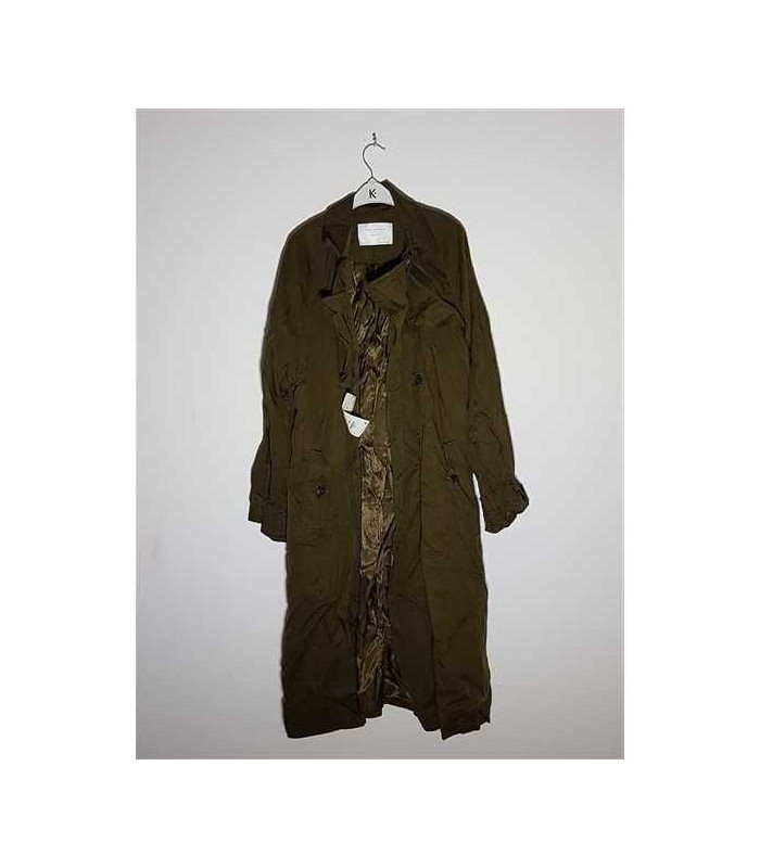 Trench dama pentru primavara culoare kaki