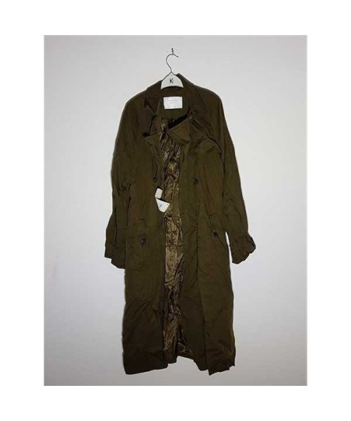 Trench dama pentru primavara culoare kaki