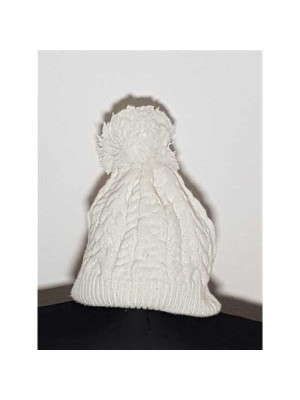 Caciula tricotata cu model impletit Sinsay