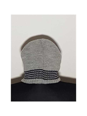 Fes tricotat pentru baieti model cu dungi 2