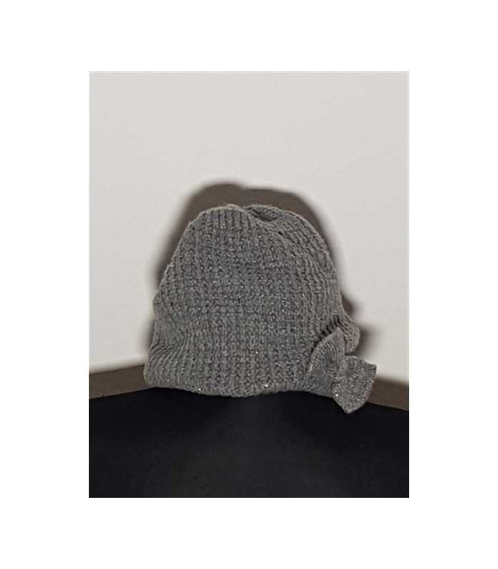 Fes tricotat pentru fetite accesorizat cu fundita