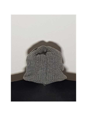 Fes tricotat pentru fetite accesorizat cu fundita 2