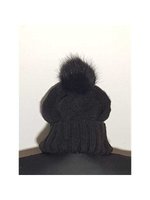 Caciula copii model cu ciucure pufos H&M