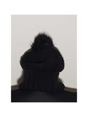 Caciula copii model cu ciucure pufos H&M 2