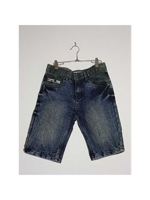 Pantaloni de blugi trei sferturi model decolorat Chapter Young