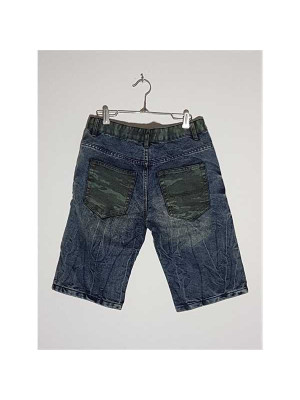 Pantaloni de blugi trei sferturi model decolorat Chapter Young 2