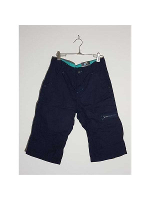 Pantaloni trei sferturi model cu buzunar pe picior YFK