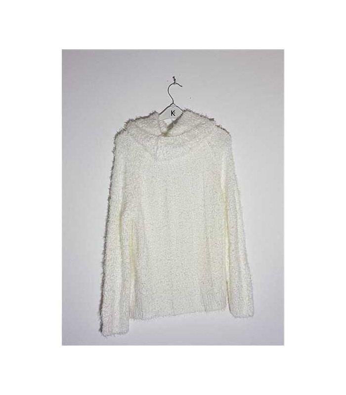 Pulover dama pufos model cu guler inalt LC WAIKIKI