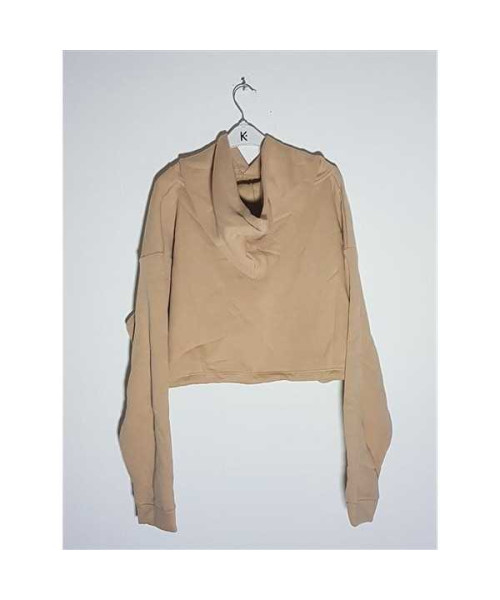 Hanorac dama cu gluga model scurt in talie BLVCK FASHION