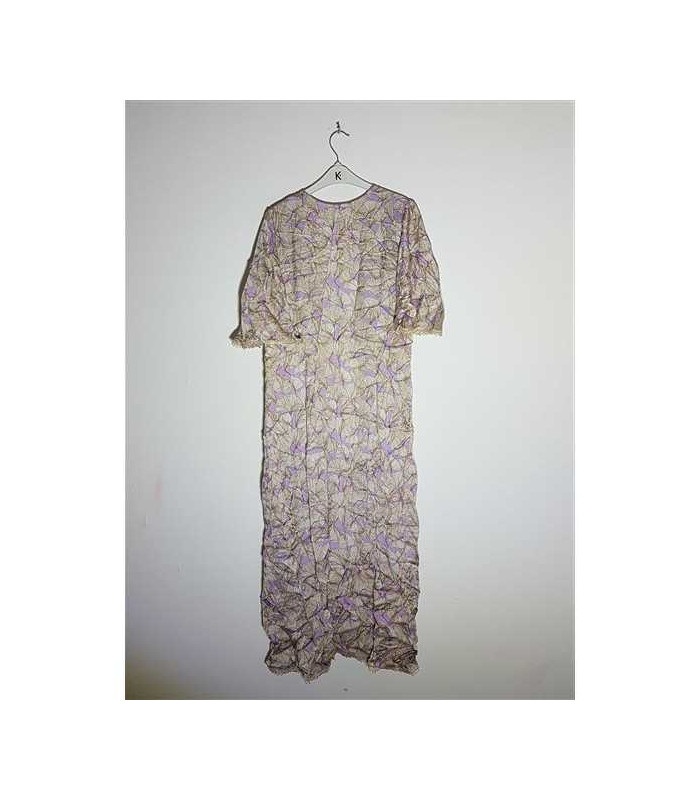 Halat de casa racoros cu imprimeu colorat