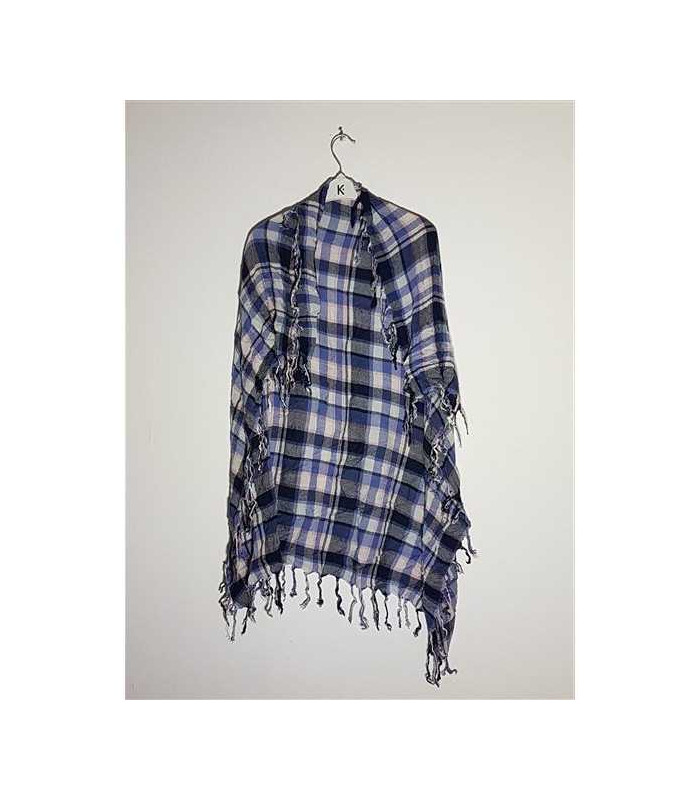 Sal dama in carouri model cu franjuri