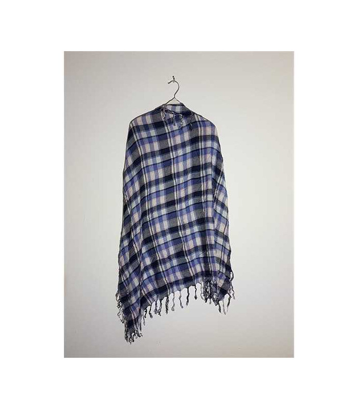 Sal dama in carouri model cu franjuri