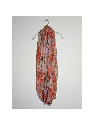 Esarfa dama circulara cu model multicolor Pieces