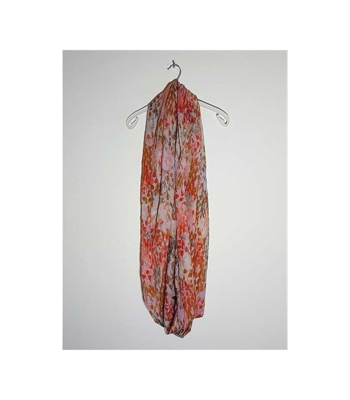 Esarfa dama circulara cu model multicolor Pieces