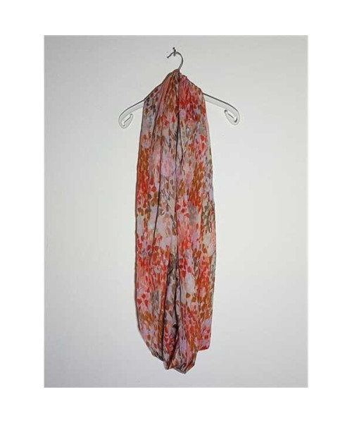 Esarfa dama circulara cu model multicolor Pieces