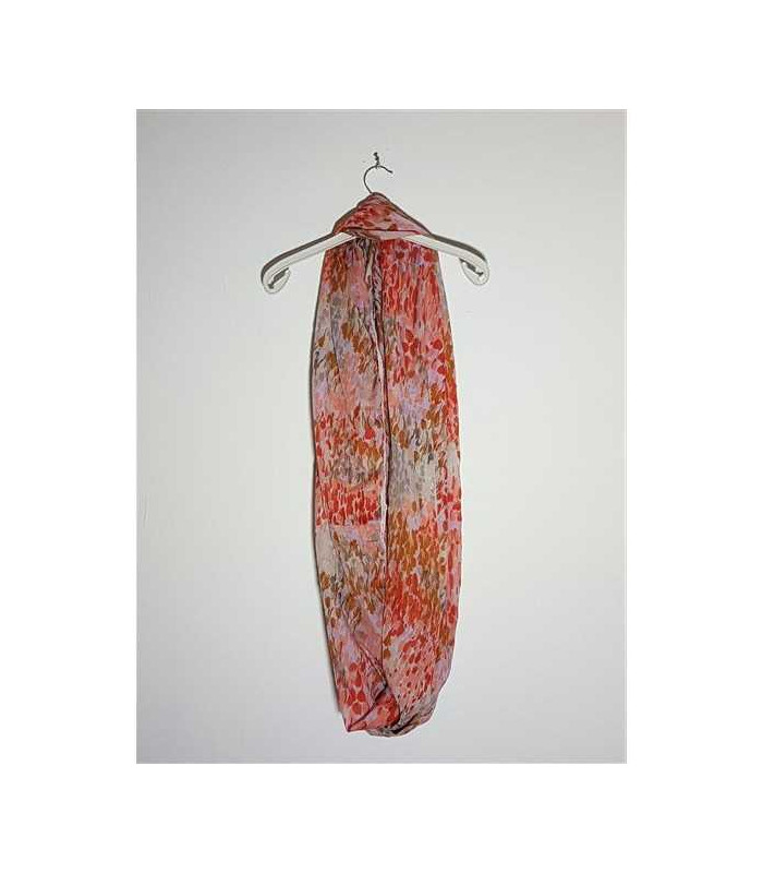 Esarfa dama circulara cu model multicolor Pieces