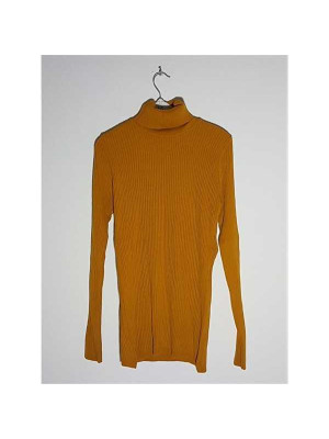 Pulover dama tricotat model cu guler rasucit BIGDART