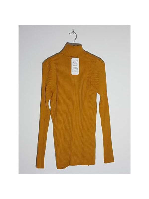 Pulover dama tricotat model cu guler rasucit BIGDART 2