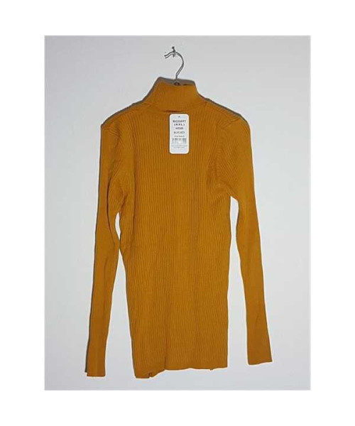 Pulover dama tricotat model cu guler rasucit BIGDART