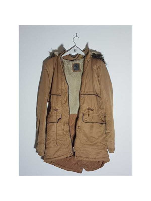 Geaca dama de iarna cu gluga cu blanita Primark