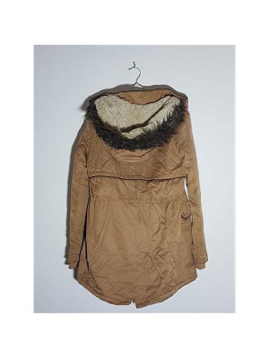 Geaca dama de iarna cu gluga cu blanita Primark 2