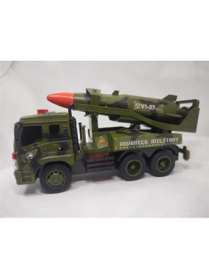 Camion din plastic militar cu sunete 2