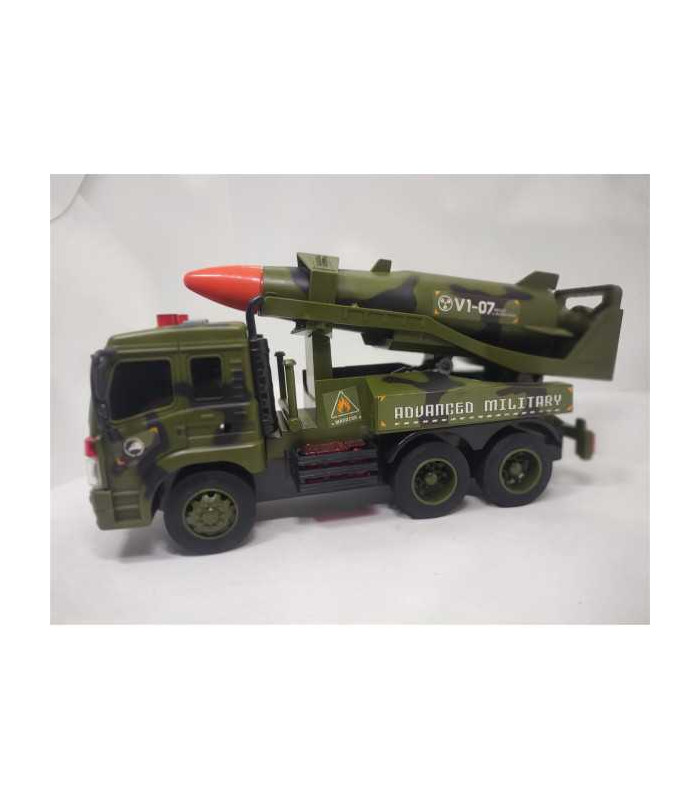 Camion din plastic militar cu sunete