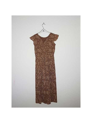 Salopeta de vara cu print floral colorat C&A 2