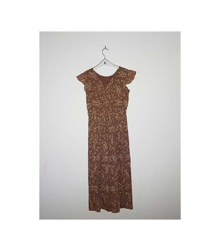 Salopeta de vara cu print floral colorat C&A