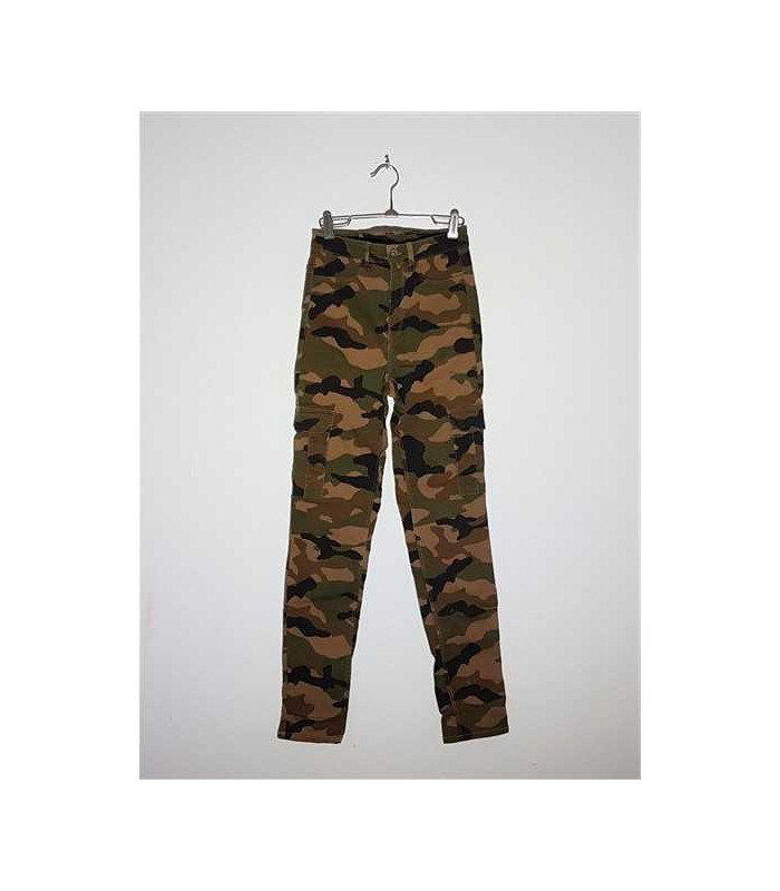 Pantaloni pentru copii model cu talie inalta H&M