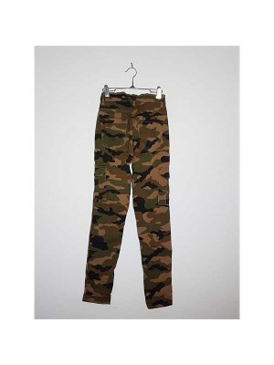 Pantaloni pentru copii model cu talie inalta H&M 2