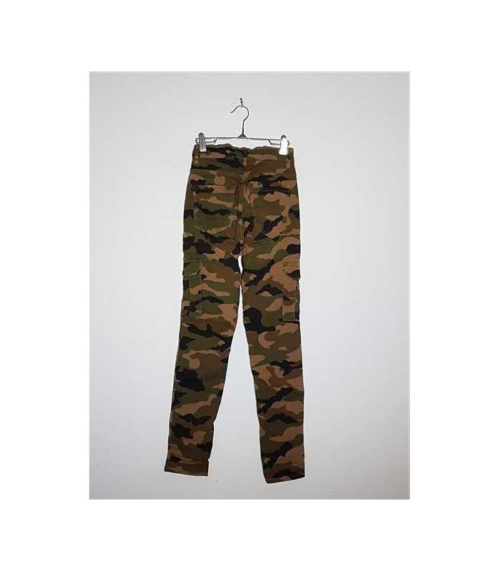 Pantaloni pentru copii model cu talie inalta H&M