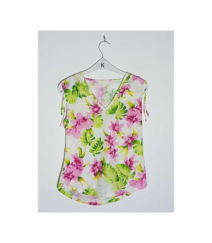 Bluzita dama inflorata pentru vara