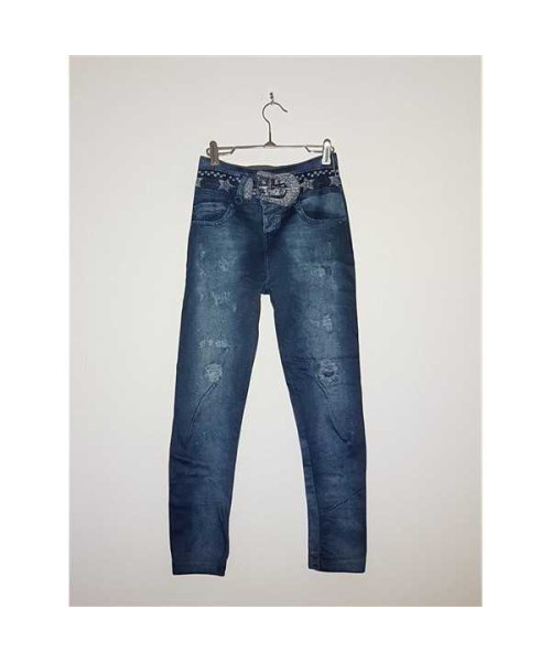 Colanti dama model tip blugi