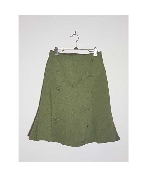 Fustita dama clos cu frunzulite cusute marimea 46