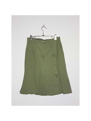 Fustita dama clos cu frunzulite cusute marimea 46 2