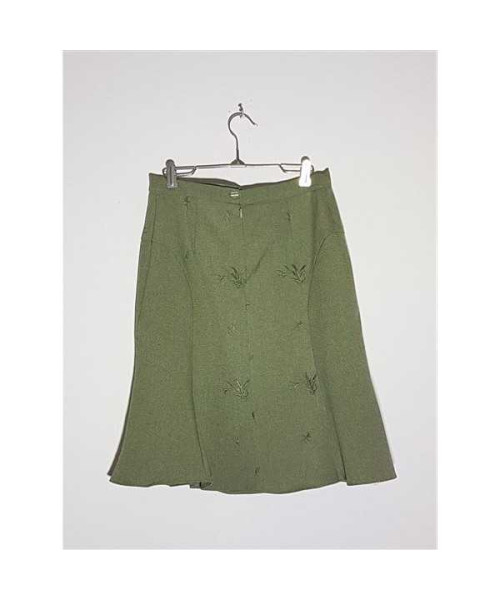 Fustita dama clos cu frunzulite cusute marimea 46