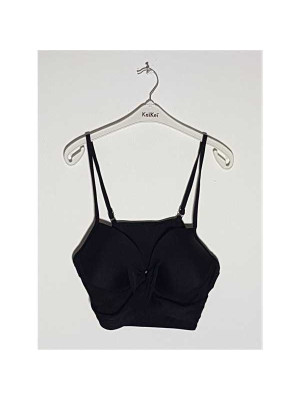 Sutien dama pentru plaja culoare negru