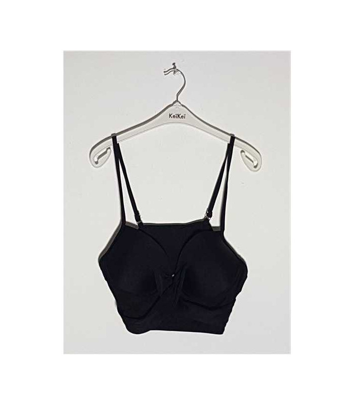 Sutien dama pentru plaja culoare negru