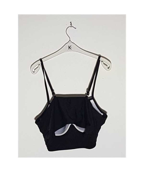 Sutien dama pentru plaja culoare negru