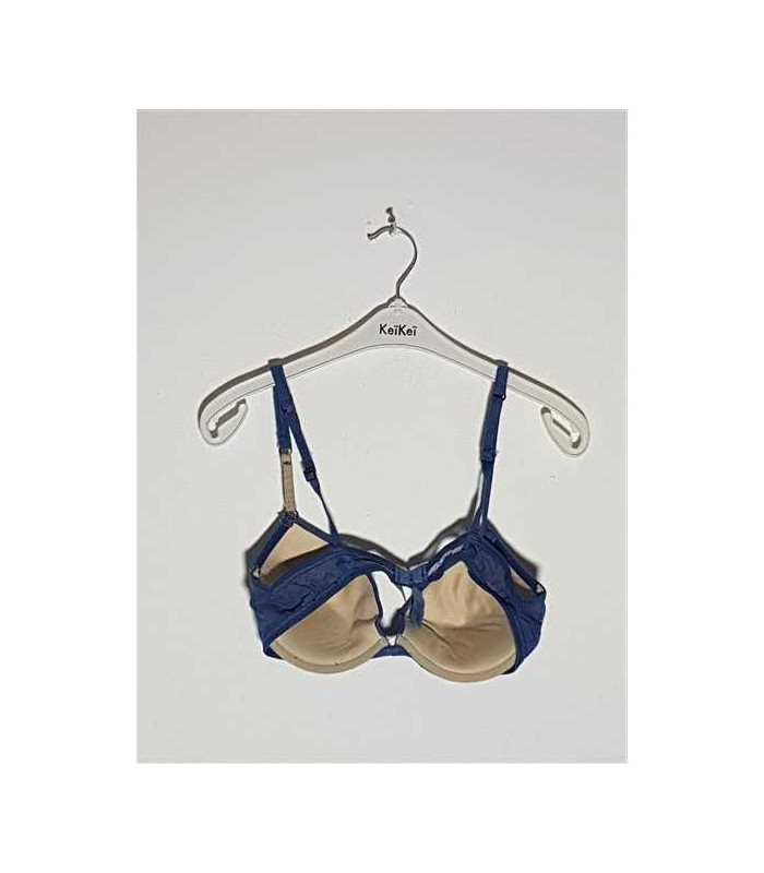 Sutien dama cu bretele inguste reglabile Denim