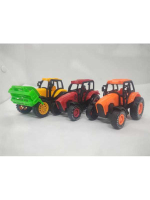 Set 3 tractorase din plastic pentru copii