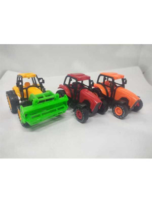 Set 3 tractorase din plastic pentru copii 2