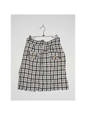 Fustita dama trei sferturi model in carouri KAKTUS