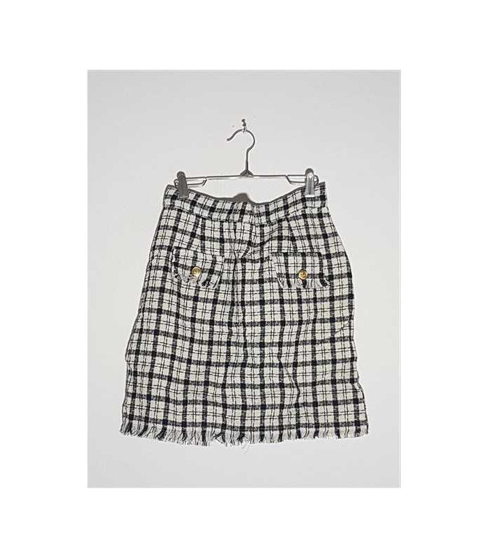 Fustita dama trei sferturi model in carouri KAKTUS