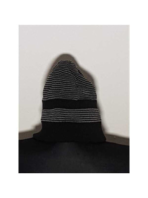 Fes de toamna cu dungi gri