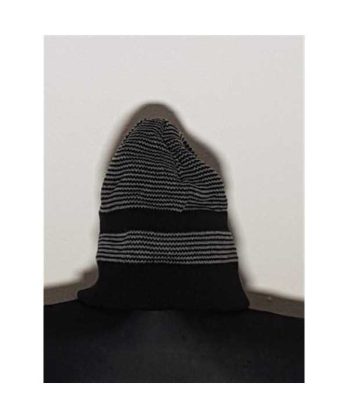 Fes de toamna cu dungi gri